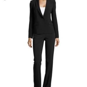 Theory black suit (blazer and pants)